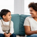 가족상담사와 정서지지 서비스 제공법 - **Prompt 1: Heartfelt Family Connection and Understanding**
"A diverse family, including parents...